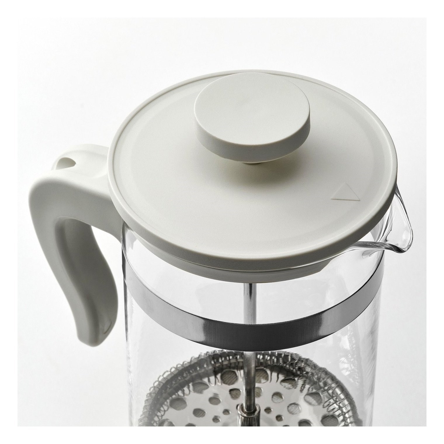 IKE UPPHETTA FRENCH PRESS PASLANMAZ ÇELİK-KIRIK BEYAZ 1 LT 80583739