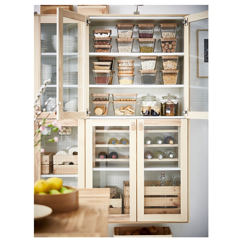 Ikea 365+ Kare Cam Saklama Kabı 600 ml 00359206