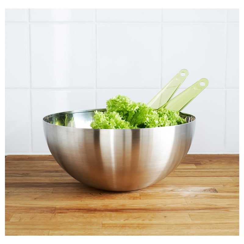 Ikea Blanda Blank Metal Servis Kabı 20 cm 20057255