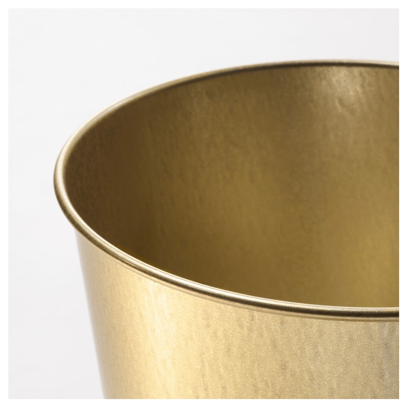 Ikea Daıdaı Büyük Gold Metal Saksı 12 cm 70359420