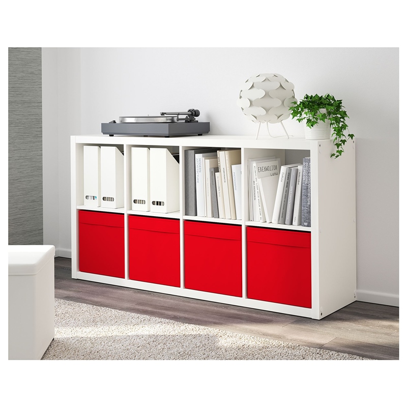 Ikea Dröna Kırmızı Düzenleyici Kutu 33x38x33 cm 40249353