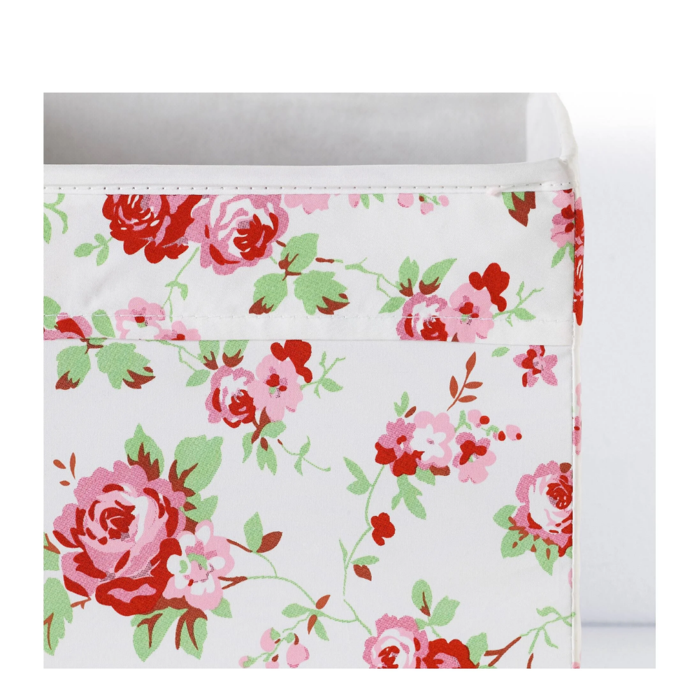 Ikea Dröna Kutu Çiçek Desenli 33X38X33 Cm 20217956