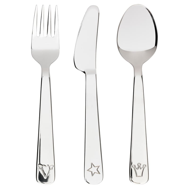 Ikea Fabler 3 Parça Çatal Kaşık Bıçak Seti Çelik 60137571