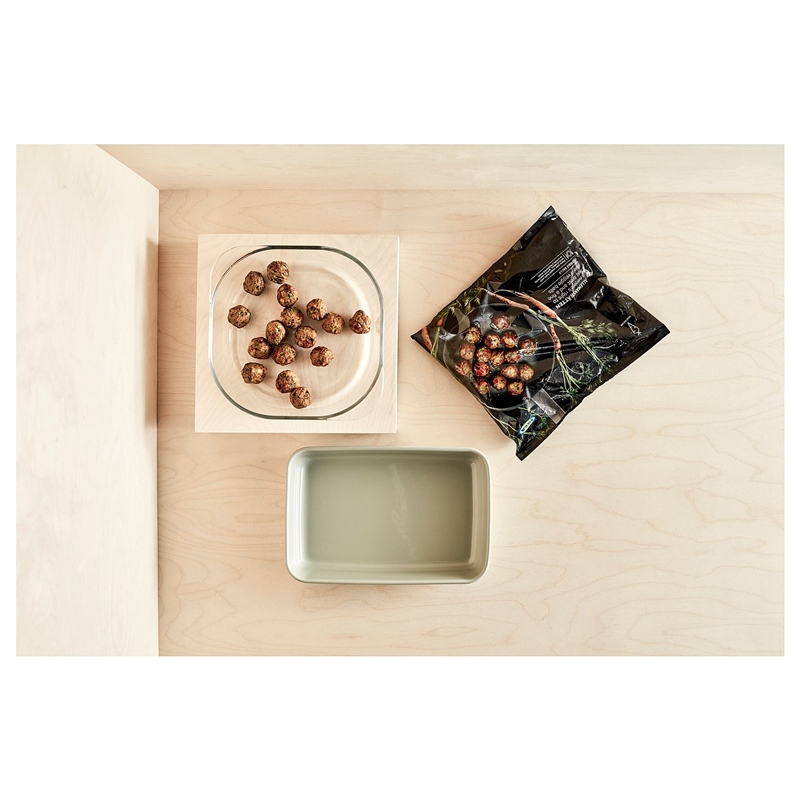 Ikea Följsam Fırın Servis Kabı Cam 24.5 X 24.5 Cm 50311269