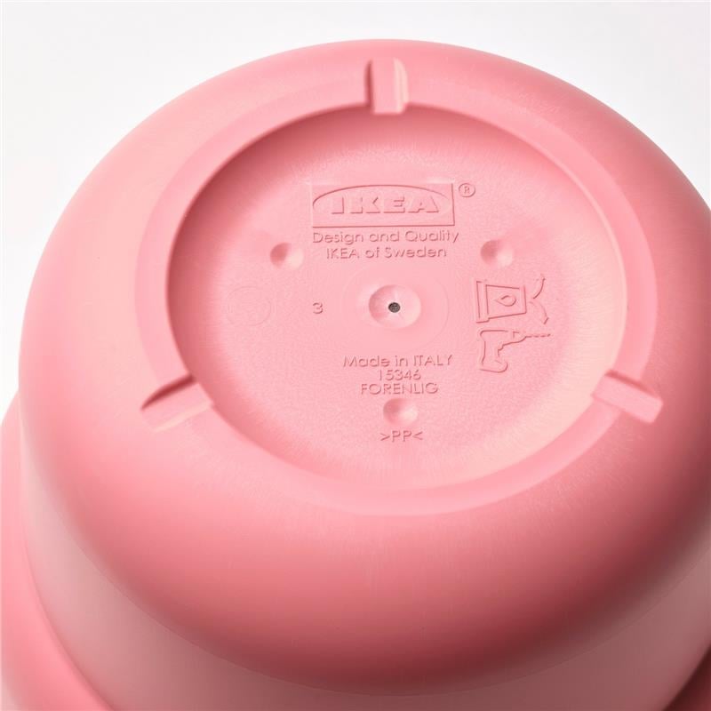 Ikea Förenlıg Plastik Saksı Pembe 12 Cm 00535993