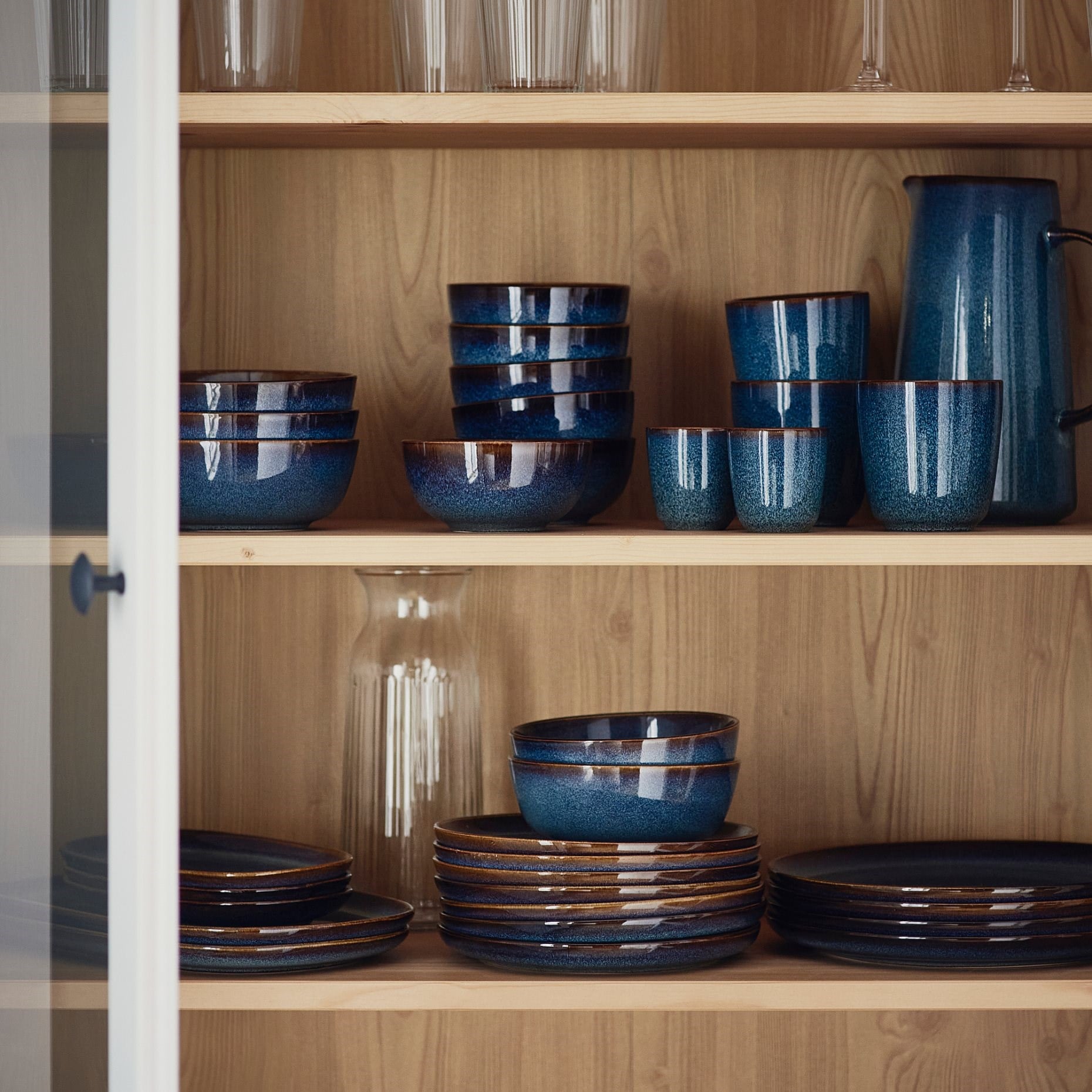 Ikea Gladelıg Sürahi Mavi 1,5 L 90592408