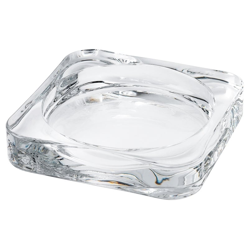 Ikea Glasıg Cam Mum Tabağı 10x10 cm 60259143