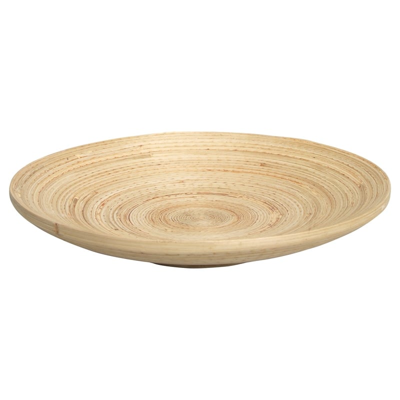 Ikea Hulted Akasya Krem Ahşap Tabak 40065160