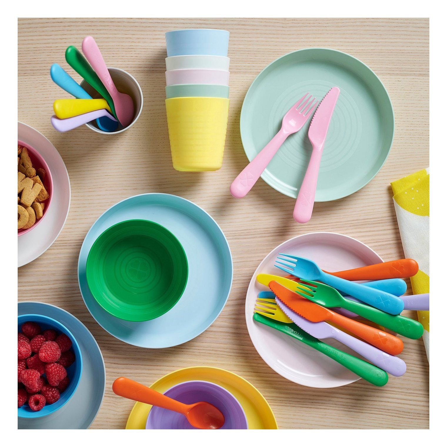Ikea Kalas Çocuk Bardak Seti Çok Renkli 23 Cl 6 Adet 50620093