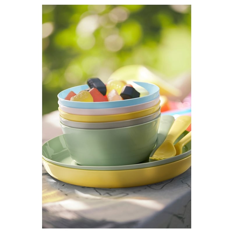 Ikea Kalas Tabak Seti Pastel Tonlar 6 Ad. 80461380