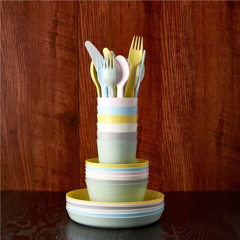 Ikea Kalas Tabak Seti Pastel Tonlar 6 Ad. 80461380