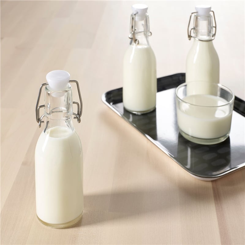 Ikea Korken 3'lü Cam Su Şişesi 150 ml 80476334