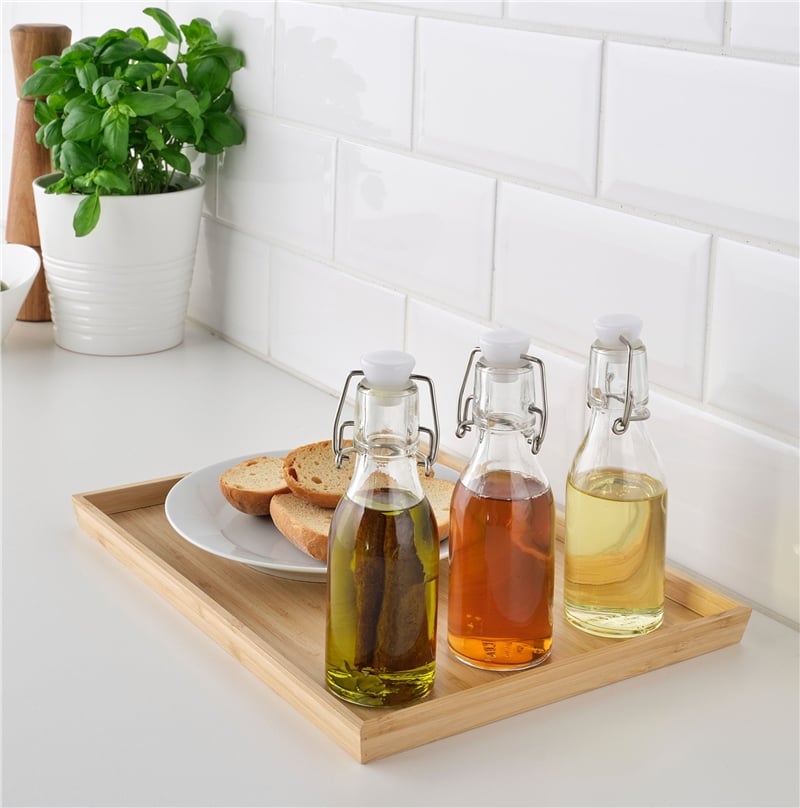 Ikea Korken 3'lü Cam Su Şişesi 150 ml 80476334