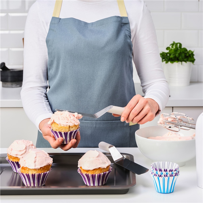 Ikea Lattbakad 2'li Gri Pasta Spatulası 30482565