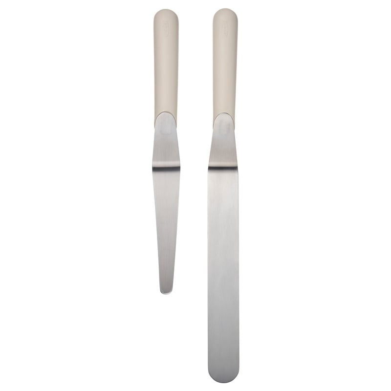 Ikea Lattbakad 2'li Gri Pasta Spatulası 30482565