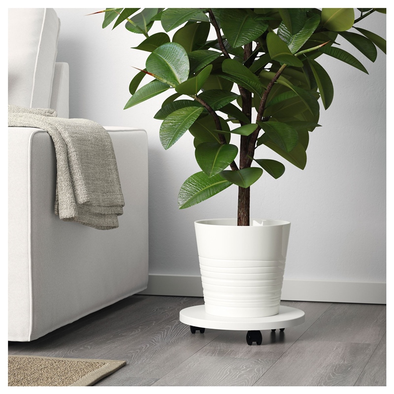 Ikea Muskot Beyaz Saksı 19 cm 30308197