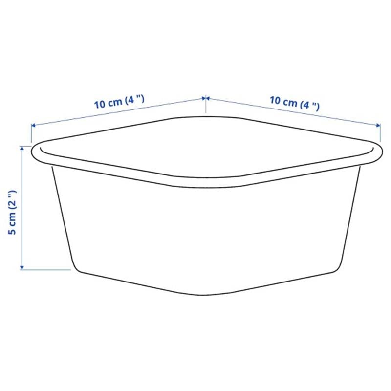 Ikea Nojıg 10*10*5 Organizer 60477037