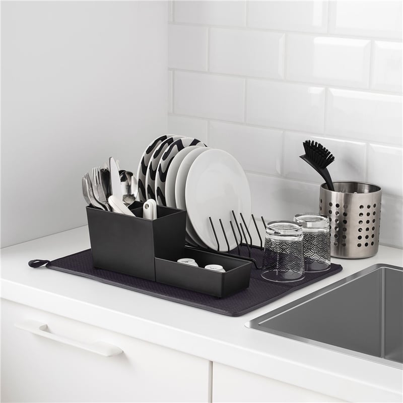 Ikea Nysköljd Bulaşık Kurulama Örtüsü Gri 00451059
