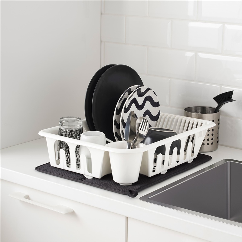Ikea Nysköljd Bulaşık Kurulama Örtüsü Gri 00451059