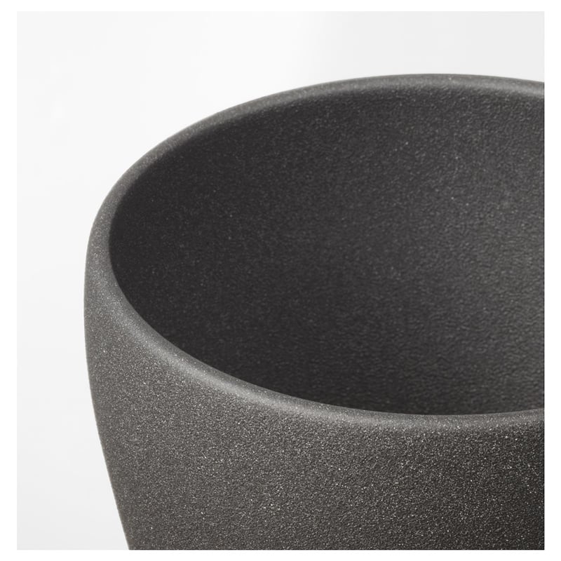 Ikea Persıllade Koyu Gri Saksı 12 cm 00315726