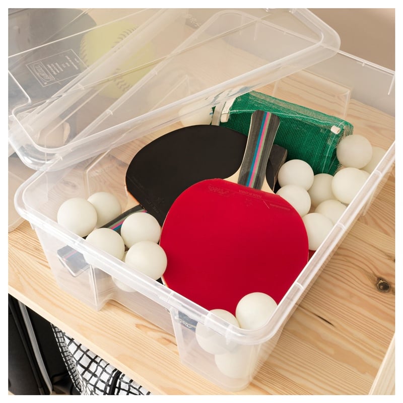 Ikea Samla Şeffaf Saklama Kabı 11 lt 40102978