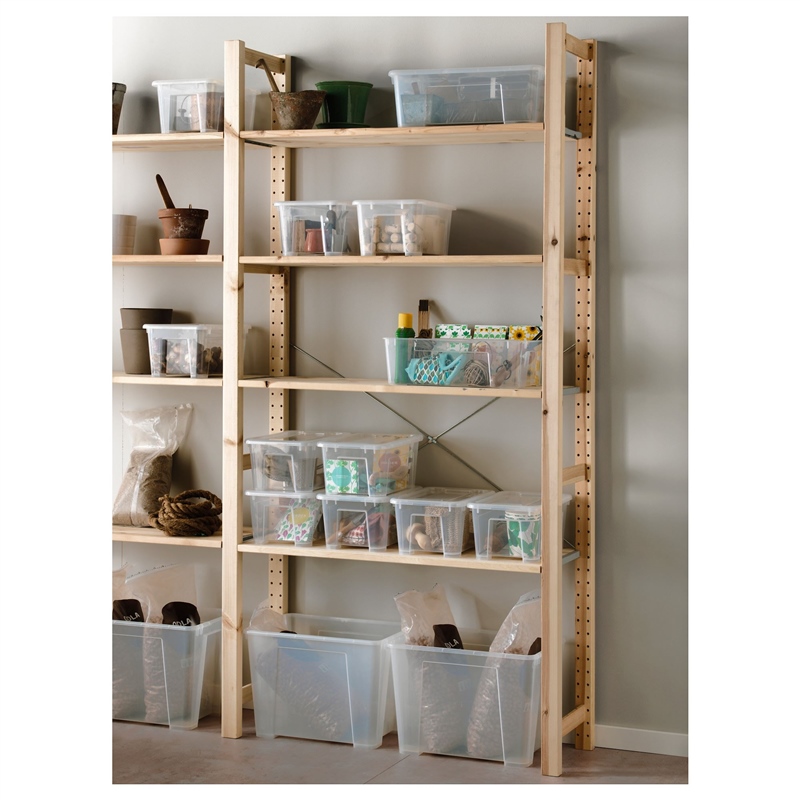 Ikea Samla Şeffaf Saklama Kabı 5 lt 70102972