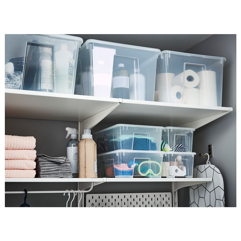 Ikea Samla Şeffaf Saklama Kabı 5 lt 70102972