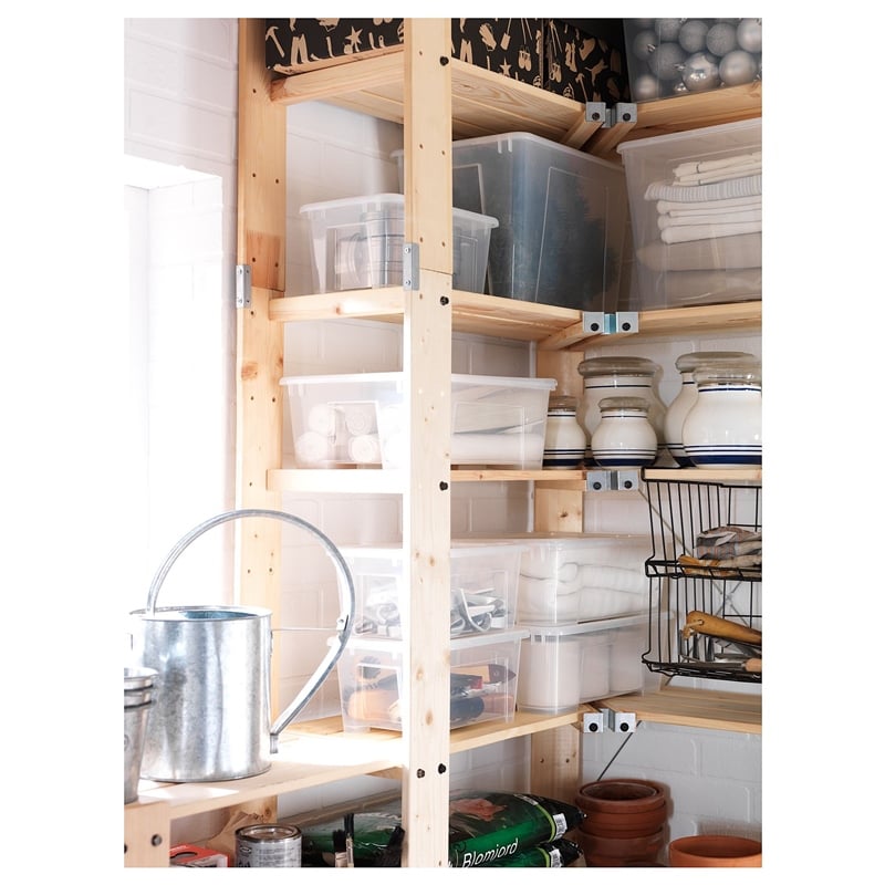 Ikea Samla Şeffaf Saklama Kabı Kapağı 28x20 cm 10110300