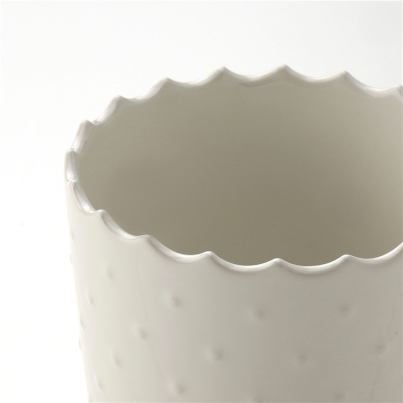 Ikea Sesamfrön Saksı Kırık Beyaz 9 cm 00478351