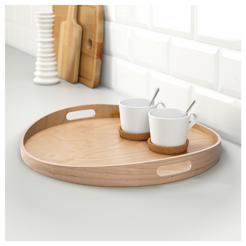 Ikea Skala Huş Ağacı Tepsi 44 cm 20056642