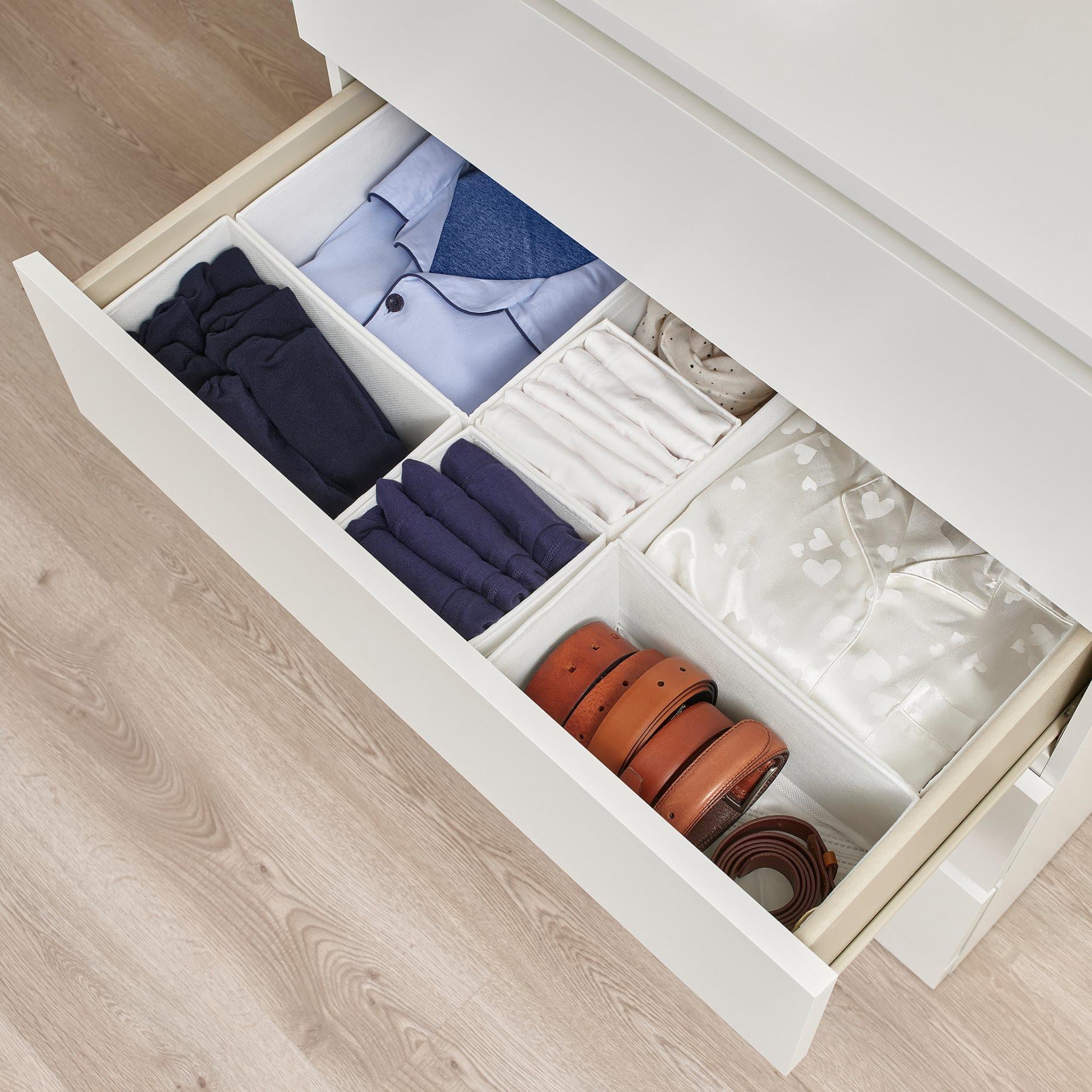 Ikea Skubb Beyaz Kutu Seti 6 Parça 00428549