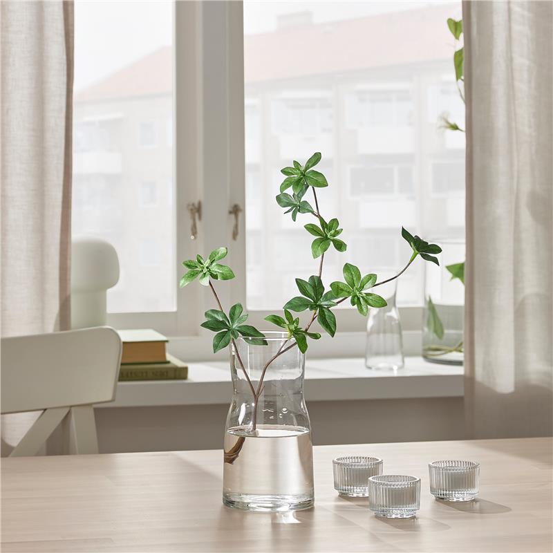Ikea Tıdvatten Vazo Saydam Cam 18 Cm 70417024