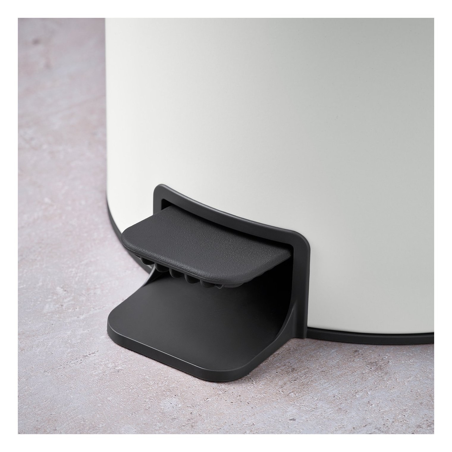 Ikea Turrıdnıng Çöp Kutusu Beyaz-Antrasit 9 Lt 70595403