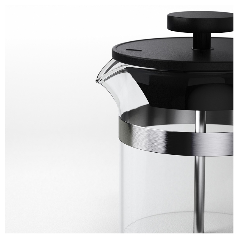 Ikea Upphetta Frenchpress 400 ml Demlik 00297850