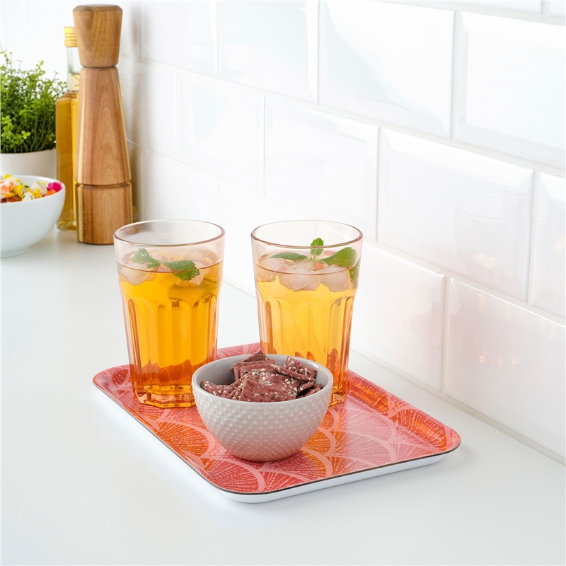 Ikea Varfınt Tepsi Pembe Desenli 28x20 cm 30481210