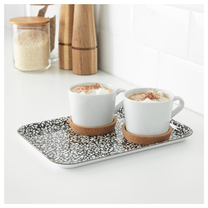 Ikea Varkul Tepsi Siyah Desenli 28X20 Cm 00399537