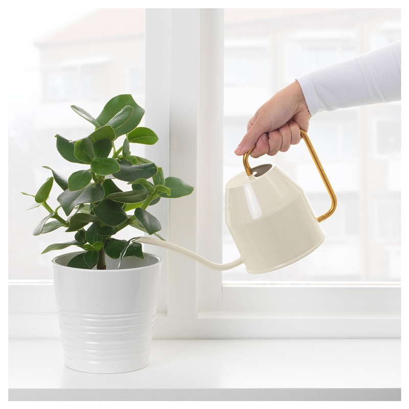 Ikea Vattenkrasse Sulama Kabı Krem-Altın Rengi 900 ml 40394118
