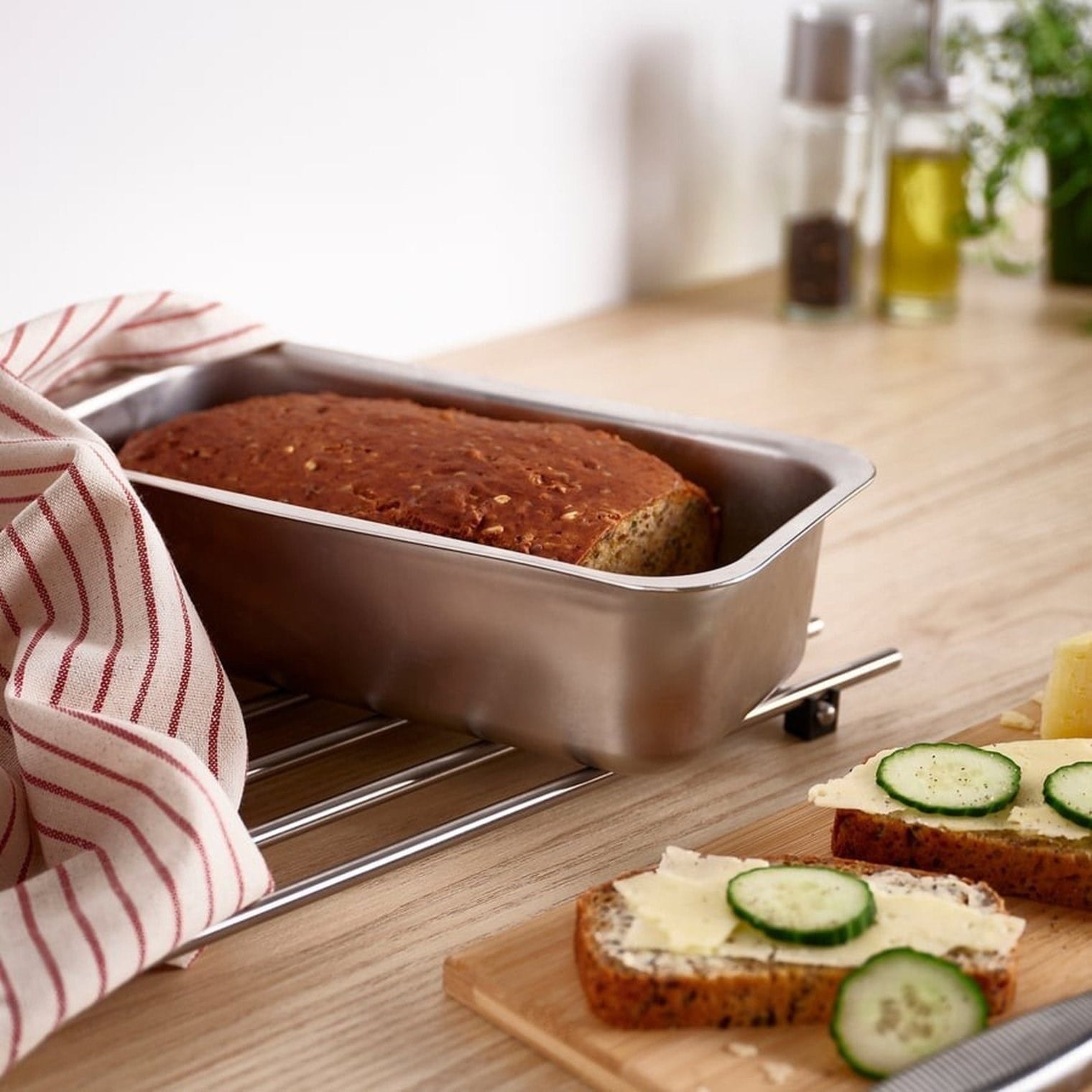 Ikea Vınterrocka Kek/Ekmek Kalıbı Paslanmaz Çelik 2,1 Lt 30606130