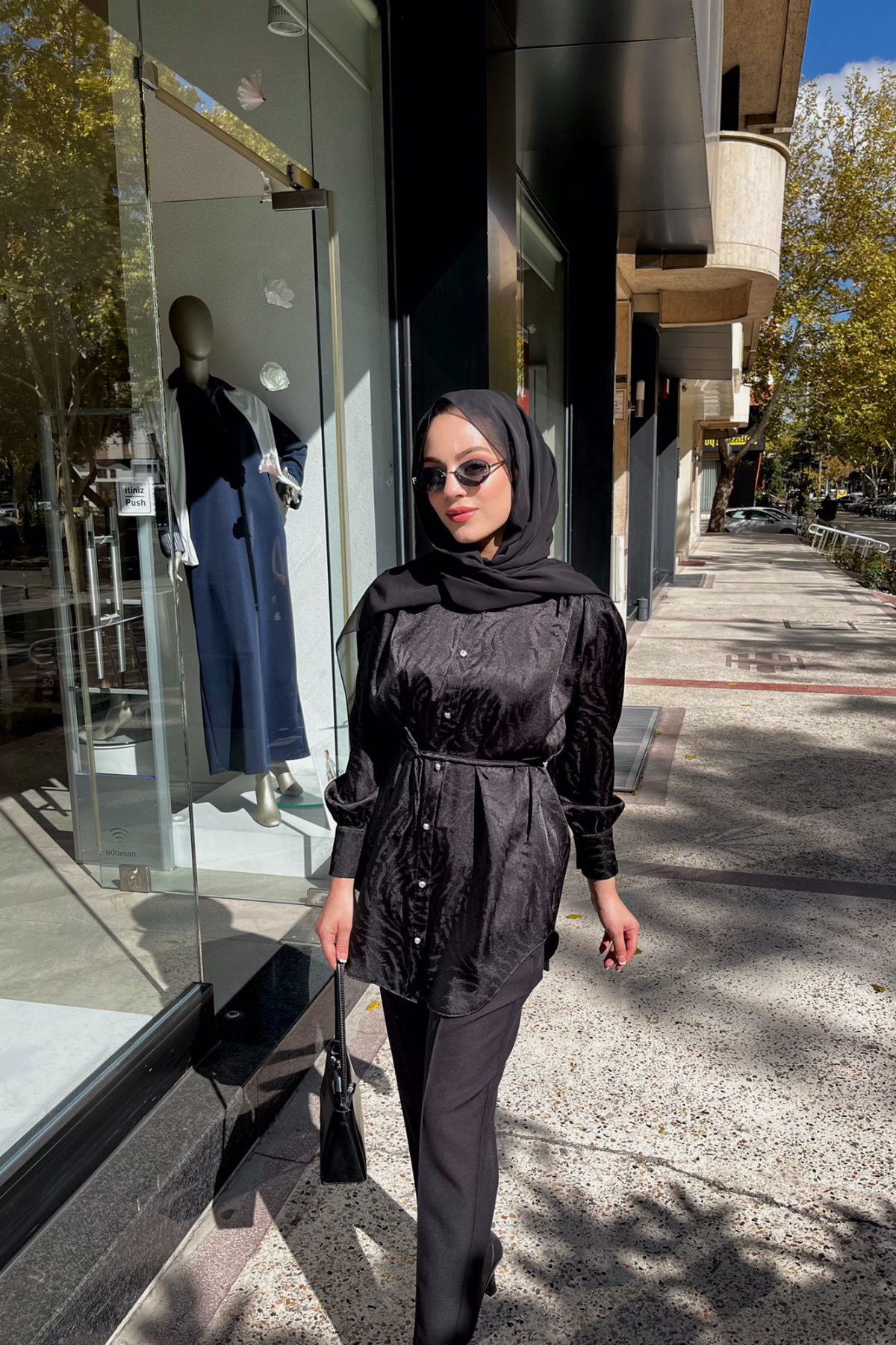 Lisse Jakarlı Gömlek 