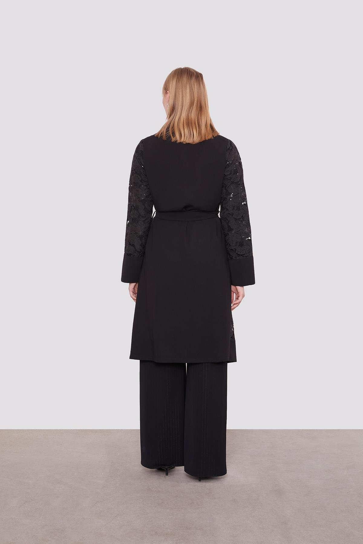 LVD GÜPÜR GARNİLİ BLUZLU TAKIM 100692