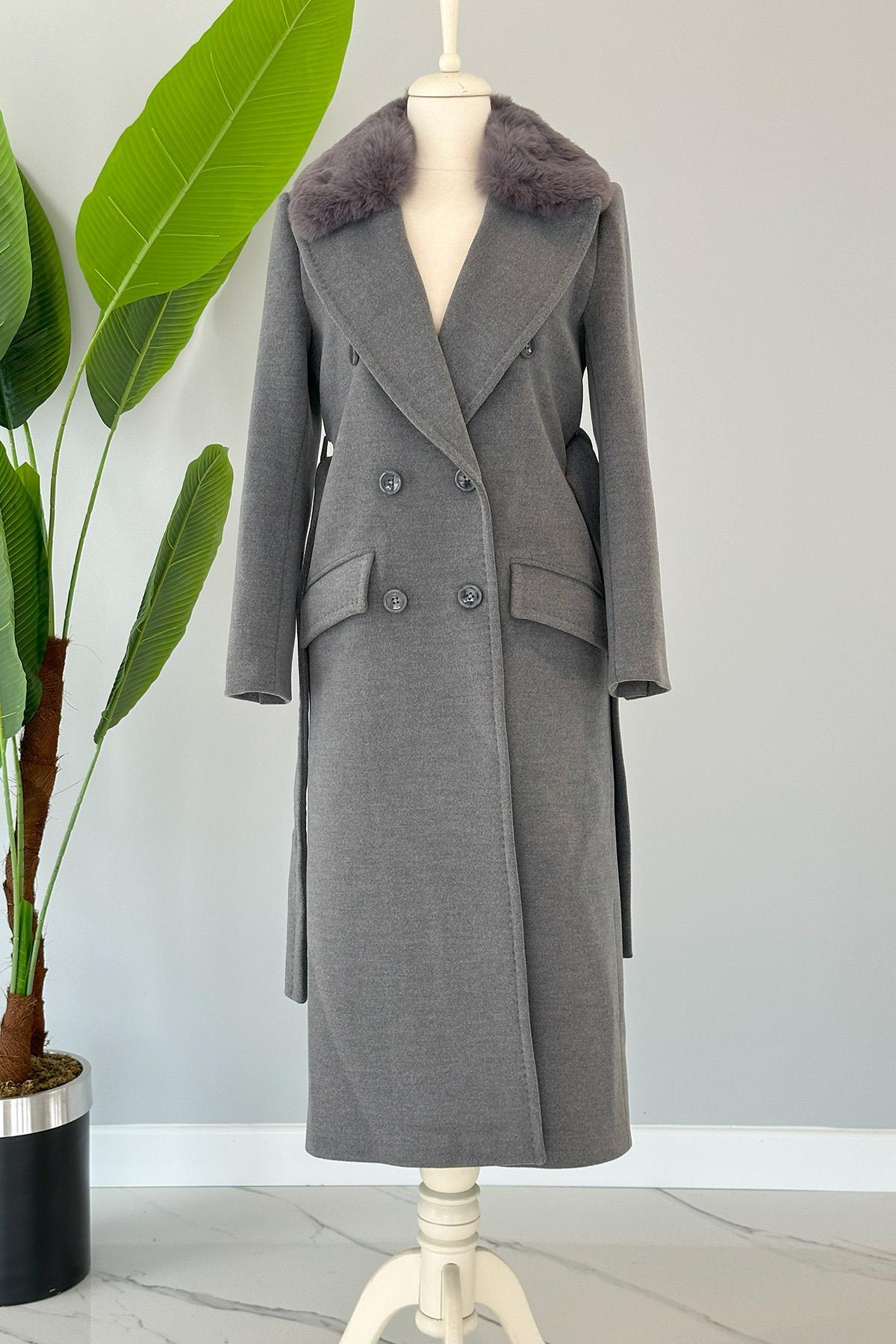 MSS LADY KÜRKLÜ KAŞE KABAN 23KL07K4103