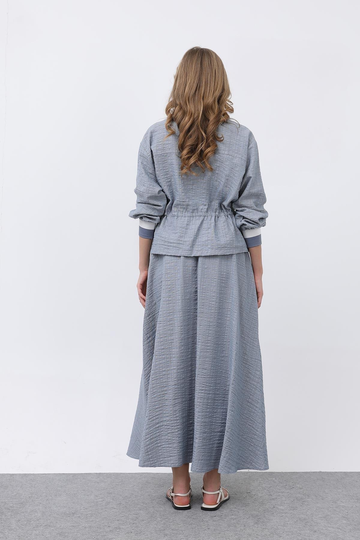 MUN BELDEN BÜZMELİ ETEKLİ TAKIM 14330