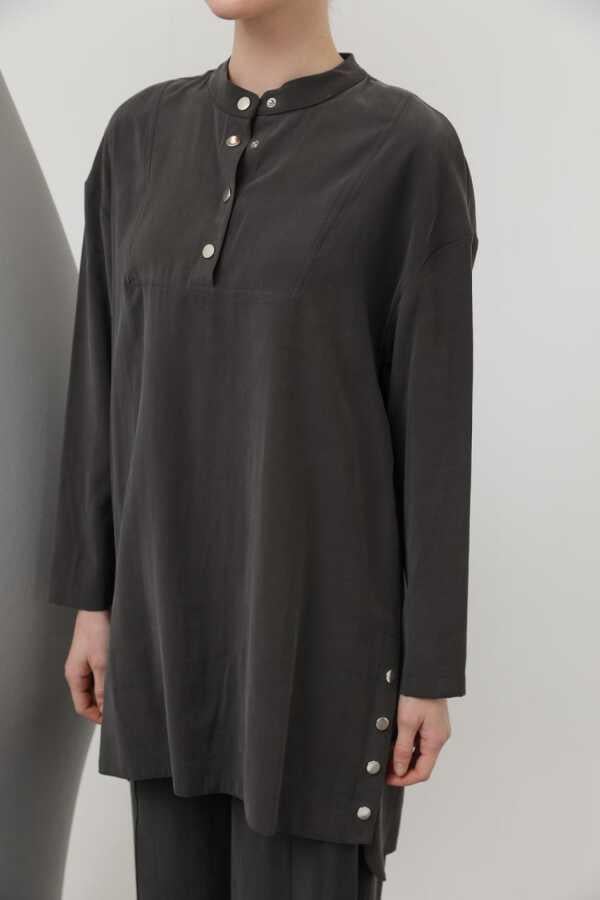 MUN YANDAN ÇITÇIT DETAYLI PANTOLON TAKIM 14309