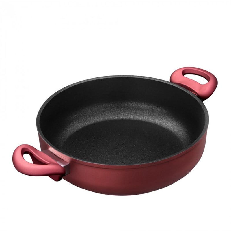 Nehir Titanium Kaplama Nar Çiçeği 26 Cm Karnıyarık Tencere 