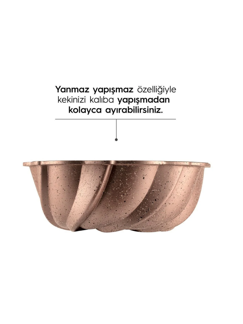NHR BUKET R.GOLD DÖKÜM KEK KALIBI 26 CM