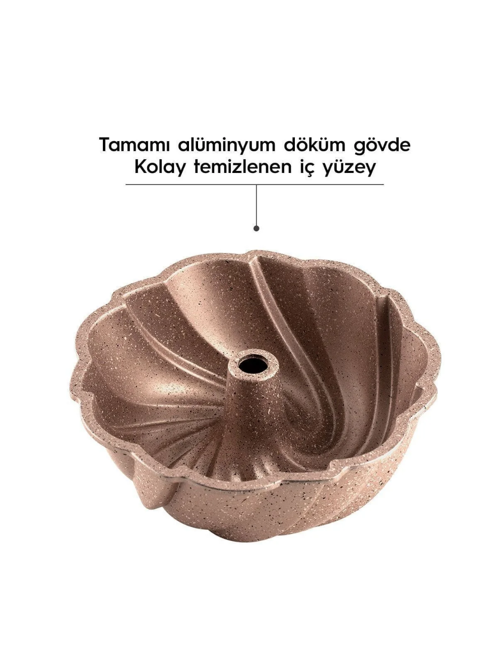 NHR BUKET R.GOLD DÖKÜM KEK KALIBI 26 CM