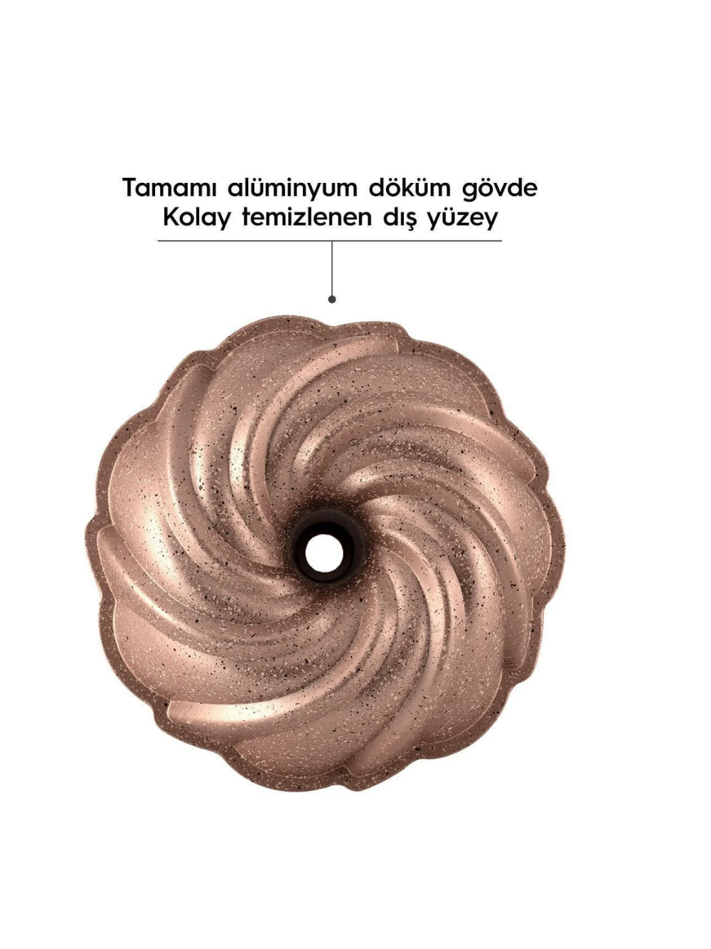 NHR BUKET R.GOLD DÖKÜM KEK KALIBI 26 CM