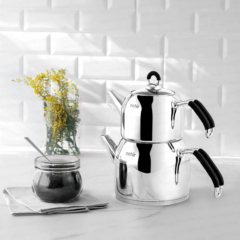 NHR ÇELİK ÇAYDANLIK TAKIMI MODERN MAXI