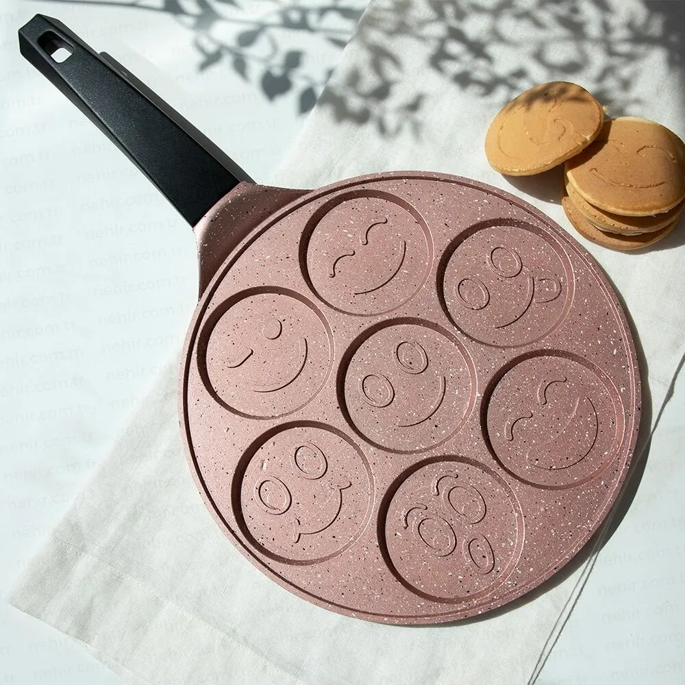 NHR ROSEGOLD ALÜMİNYUM KREP TAVASI 27 CM