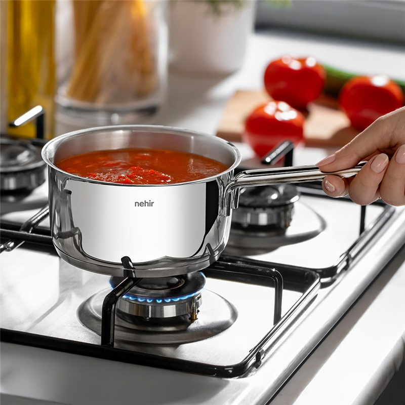 NHR SİLVER ÇELİK 12 CM TABANLI SOSLUK